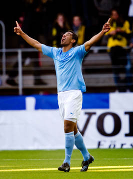 Wilton Aguiar Figueiredo, Malmö FF, jubel