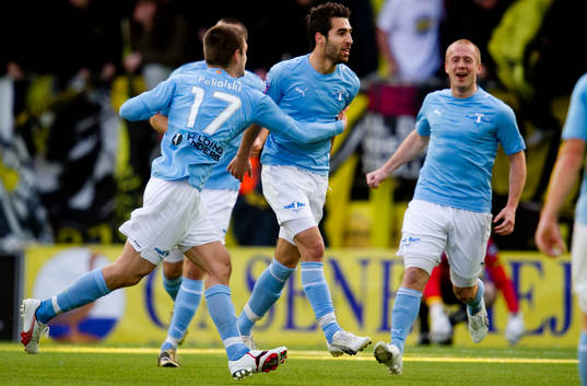 Jimmy Durmaz, Malmö FF,  jubel