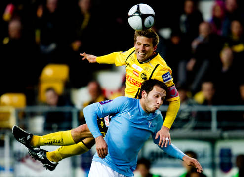Anders Svensson, Elfsborg och Miljan Mutavdzic, Malmö