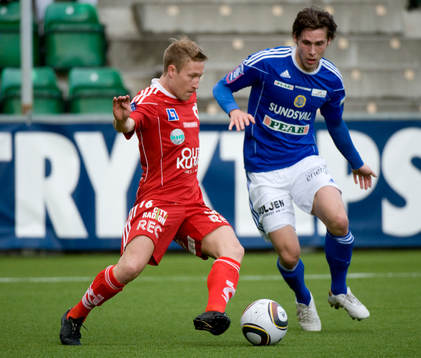 Andreas Ljunggren Eriksson, Degerfors och Daniel Sliper,