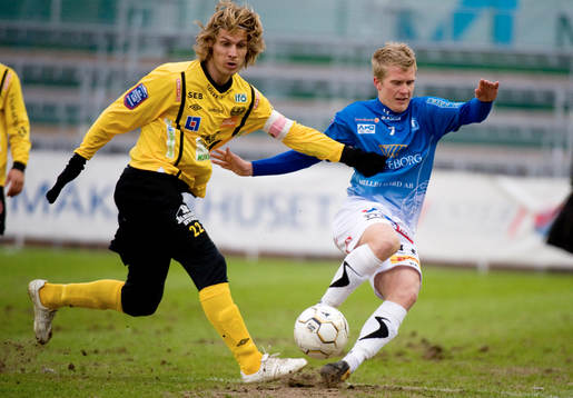 Tobias Grahn, Mjällby och Joakim Nilsson, Trelleborg