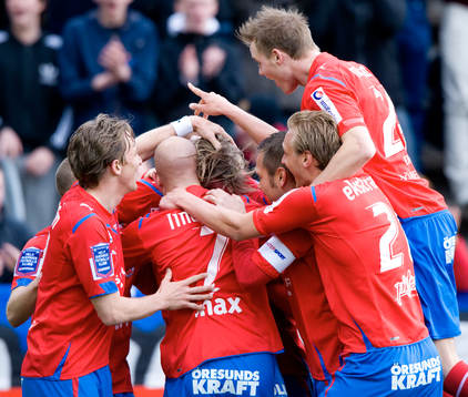 2-0 Rasmus Jönsson, Helsingborg, jubel