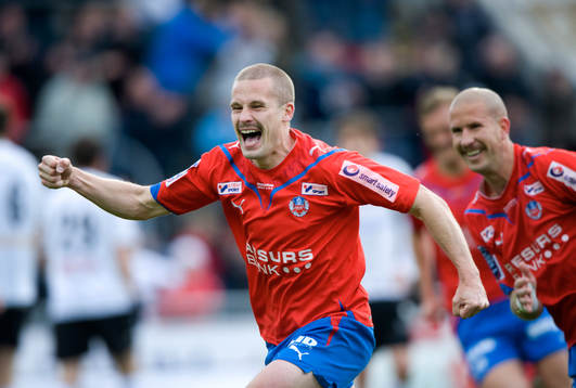1-0 Christoffer Andersson, Helsingborg, jubel