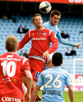 Paulus  Roiha, Åtvidaberg och Ivo Pekalski, Malmö,