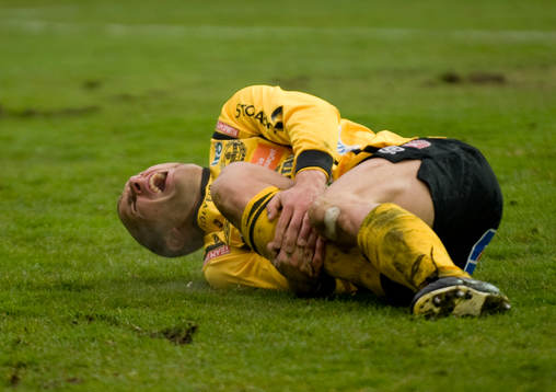 Mjällby - Elfsborg: Johan Svensson, Mjällby, skada