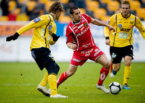 Emir Bajrami, Elfsborg, Tobias Grahn, Mjällby