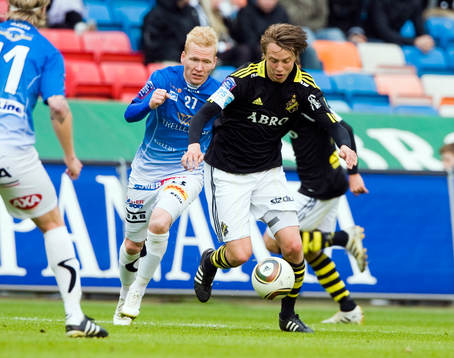 Mattias Adelstam, Trelleborg och Viktor Lundberg, AIK