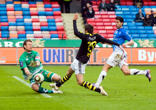 Viktor Noring, målvakt, Trelleborg, Gabriel Özkan, AIK