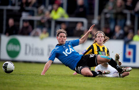 Bläddra bland fler bilder av Fotboll, Allsvenskan, Halmstad - Häcken