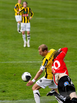 Jonas Henriksson, Häcken. Robin Malmkvist, målvakt