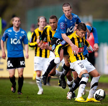 Paulinho, Häcken. Ryan Miller, Halmstad