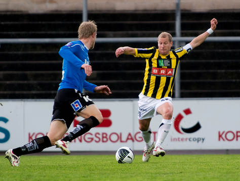 Jonas Henriksson, Häcken, gör 2-1