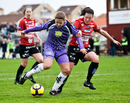 Pavlina Scasna, Malmö och Katie Kelly, Kristianstad