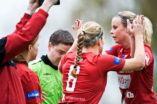 Fotboll, dam, damallsvenskan, Kristianstad. Byte, genre