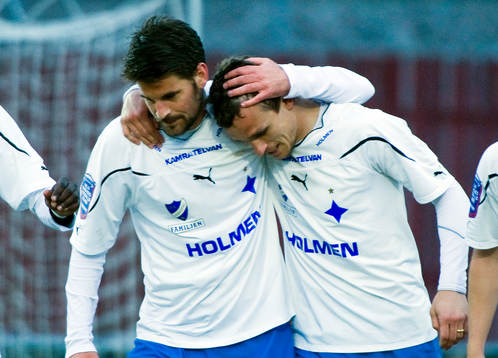 Mikael Lindskog och Sphetim Hasani, Norrköping
