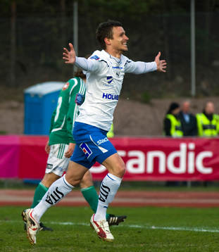 Sphetim Hasani,  Norrköping, jubel