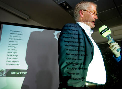 Morten Olsen, förbundskapten Danmark tar ut