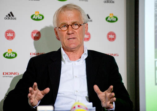 Morten Olsen, förbundskapten Danmark tar ut
