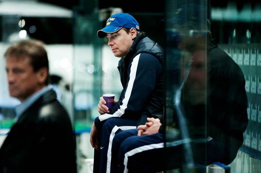 Rikard Grönborg, huvudcoach, förbundskapten,