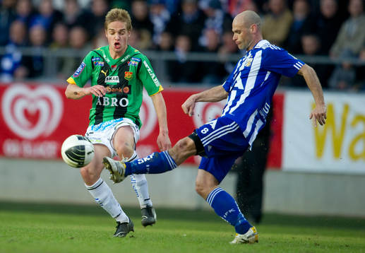 Johan Mårtensson, GAIS, Thomas Olsson, IFK Göteborg