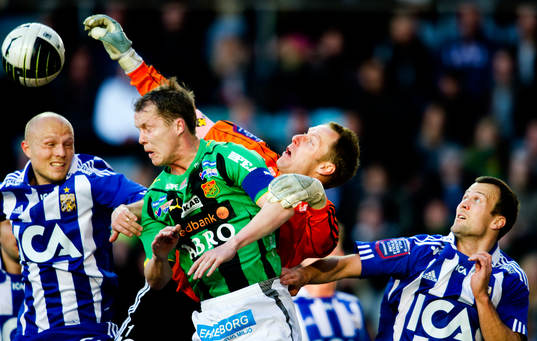 Nicklas Carlsson, Kim Christensen, målvakt, Hjalmar