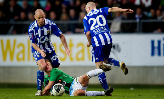 Thomas Olsson, IFK Göteborg, Johan Mårtensson, GAIS