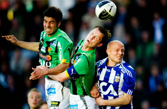 Aram Khalili, Fredrik Lundgren, GAIS, Nicklas Carlsson, IFK