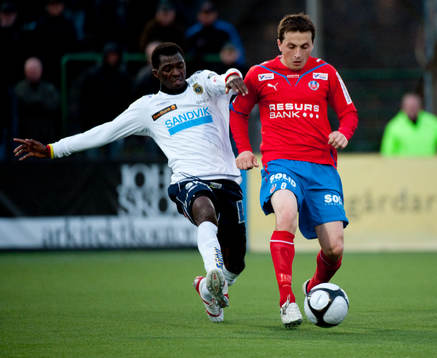 Yussif Chibsah, Gefle och Ardian Gashi, Helsingborg