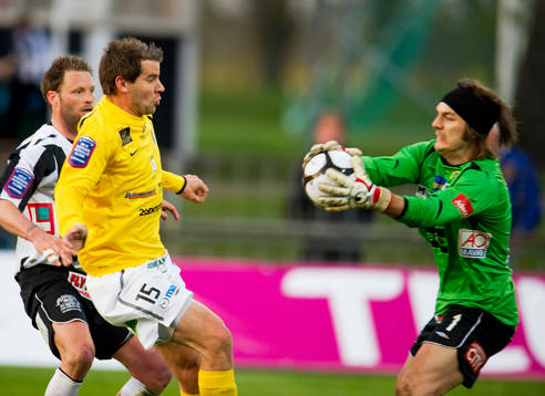 Stefan Rodevåg, Falkenberg och Peter Karlsson, målvakt