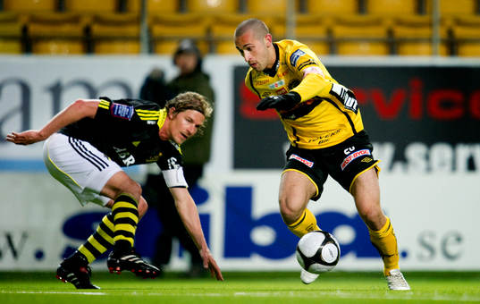 Daniel Tjernström, AIK, Emir Bajrami, Elfsborg