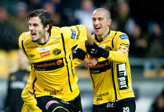 Denni Avdic, Emir Bajrami, jubel, glädje