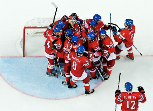 Tomas Vokoun, målvakt, Tjeckien, jubel