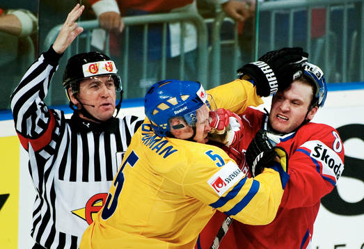 Christian Bäckman, Sverige, och Michael Barinka, Tjeckien