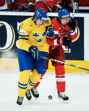 Victor Hedman, Sverige, och Jakub Voracek, Tjeckien