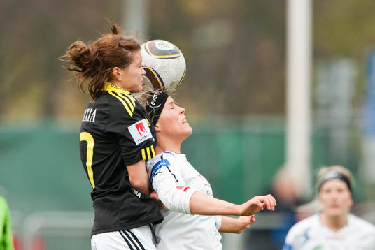 Hanna Folkesson, AIK och Ida Brännström, Linköping