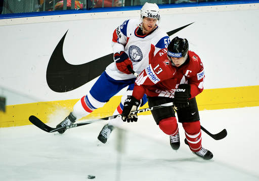 Ole Kristian Tollefsen, Norge, och Ray Whitney, Kanada