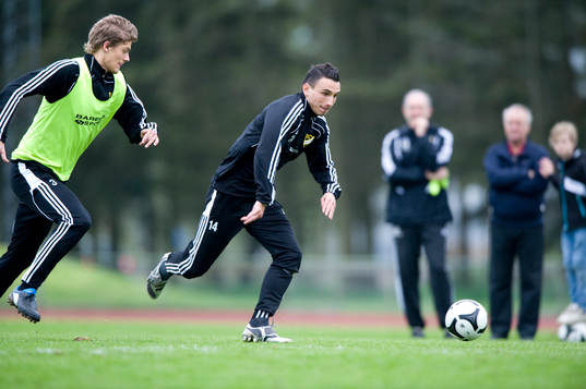 Linus Karlsson och Burim Rexhepi