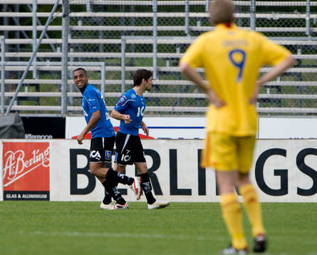 Anselmo, Halmstad, jubel, Djurgården  depp