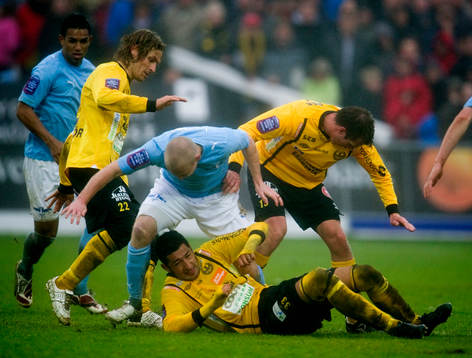 Wilton Figueiredo och Daniel Larsson, Malmö mot Tobias