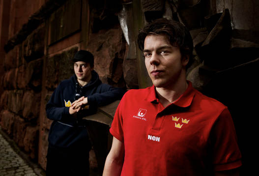 Victor Hedman och Magnus Pääjärvi Svensson