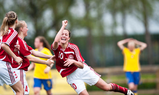 Pernille Madsen, Danmark, jubel
