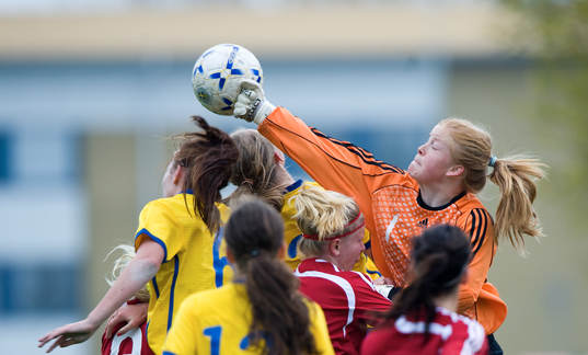1-0, upprinnelsen var när Danmarks målvakt Maria