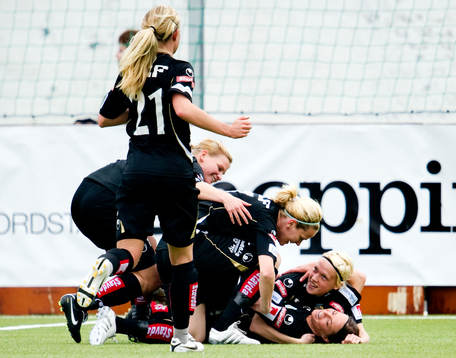 Göteborg jubel, Linnea Liljegärd, Johanna Almgren
