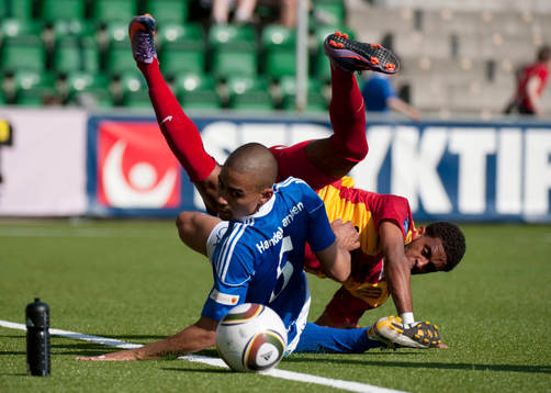 Billy Berntsson, Sundsvall och Yussuf Saleh, Syrianska