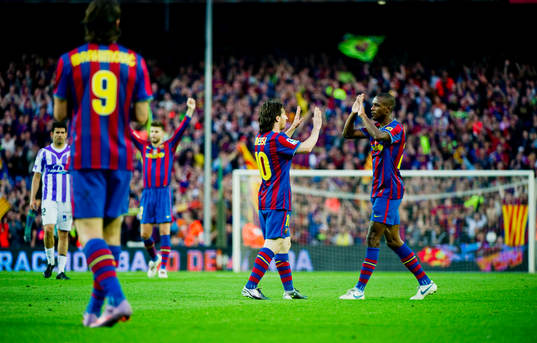 Zlatan ibrahimovic, Lionel Messi, barcelona jubel