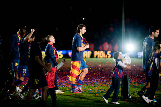 Fotboll, Spansk Liga, La Liga, Barcelona, ligaguld, FC
