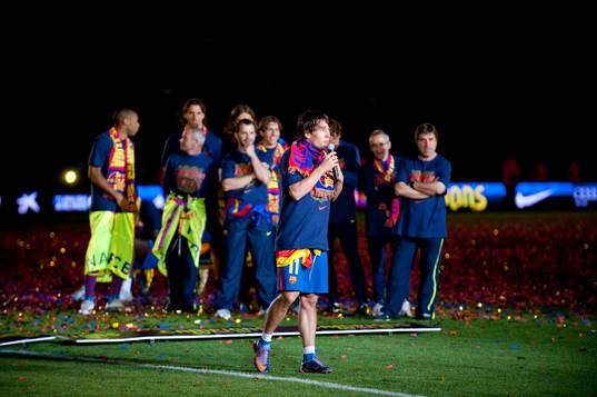 Fotboll, Spansk Liga, La Liga, Barcelona, ligaguld, FC