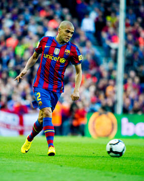 Fotboll, Spansk Liga, La Liga, Dani Alves, Barcelona