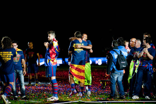 Fotboll, Spansk Liga, La Liga, Barcelona, ligaguld, FC