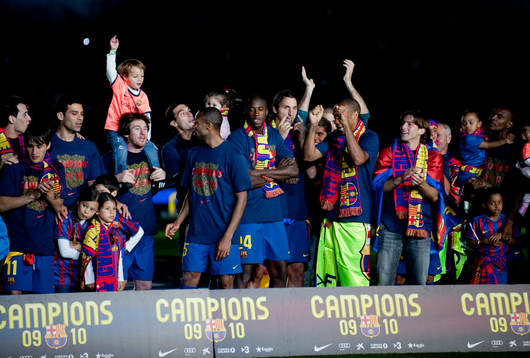 Barcelona spanska mästare
